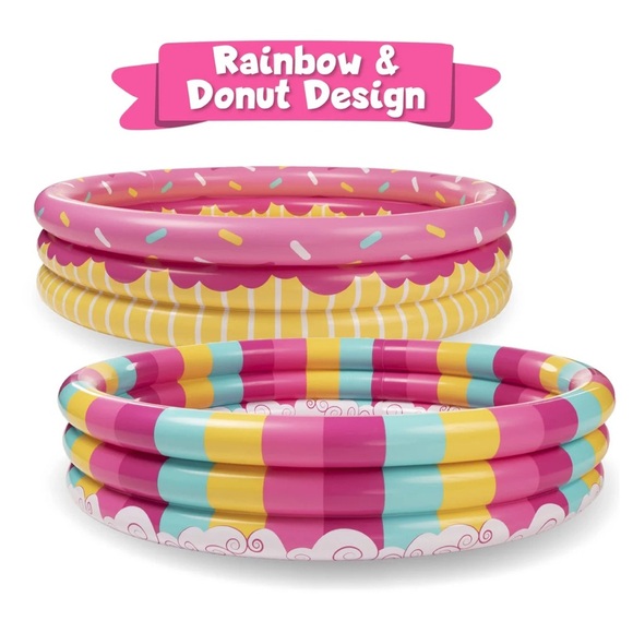 Princess Multicolor Kiddie Pools 2 pack new - Picture 5 of 6